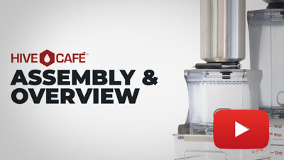 Hive Cafe Coffee brewing assembly video