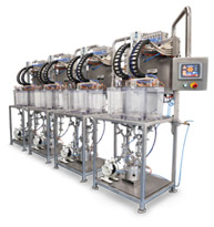 large scale cold coffee brewing systems