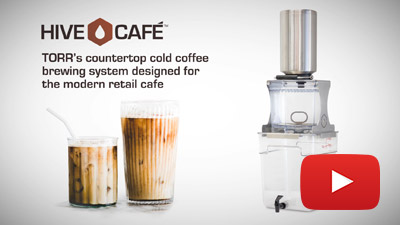 HiveBrew cold coffee brewing  for todays modern coffee cafe