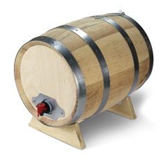 gravity wine barrel dispensers