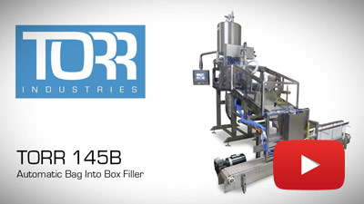TORR Model 145B High Production Automatic Web Fed Bag Filler