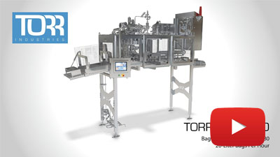 TORR 170 Aseptic Bag and Pouch Filler